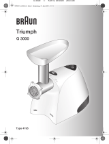 Braun G 3000 Instrukcja obsługi