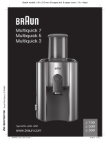 Braun J 500 BK Instrukcja obsługi