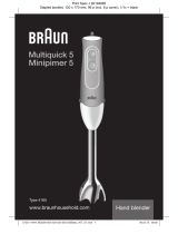 Braun MQ 500 SOUP Instrukcja obsługi