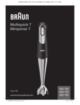 Braun MQ735 Sauce Instrukcja obsługi