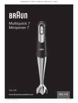 Braun MQ745 Aperitive Instrukcja obsługi