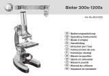 Bresser Biotar 300x-1200x Set Microscope (without case) Instrukcja obsługi