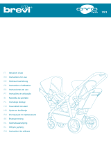 Brevi Ovo Twin stroller Instrukcja obsługi