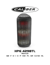 Caliber HPG 429BTL Instrukcja obsługi