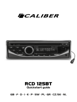 Caliber RCD125BT Skrócona instrukcja obsługi