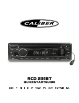 Caliber RCD231BT Instrukcja obsługi