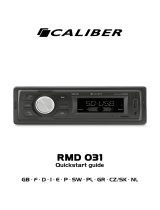 Caliber RMD031 Skrócona instrukcja obsługi