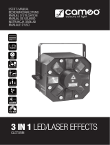 Cameo Storm LED/Laser Effekt Instrukcja obsługi