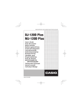 Casio MJ-120D Plus Instrukcja obsługi