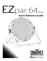 CHAUVET DJ EZpar64 RGBA Black Instrukcja obsługi