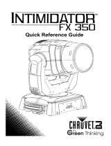 Chauvet Intimidator FX 350 instrukcja obsługi