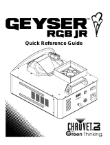 Chauvet Geyser RGB Jr instrukcja obsługi