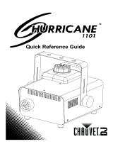CHAUVET DJ Hurricane 1101 Skrócona instrukcja obsługi