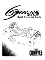 Chauvet Hurricane 1800 Flex Instrukcja obsługi