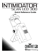 CHAUVET DJ Intimidator Scan LED 300 instrukcja obsługi