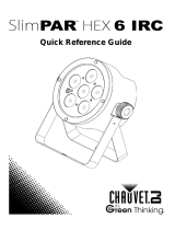Chauvet SlimPAR 38 Skrócona instrukcja obsługi