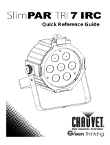 Chauvet SlimPAR Tri 7 IRC instrukcja obsługi