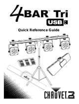 CHAUVET DJ 4BAR Tri USB instrukcja obsługi