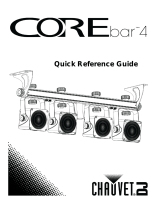 CHAUVET DJ COREbar 4 Instrukcja obsługi