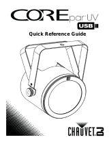 CHAUVET DJ COREpar UV USB instrukcja obsługi