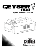 CHAUVET DJ Geyser RGB instrukcja obsługi