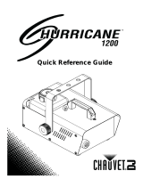 CHAUVET DJ Hurricane 1200 instrukcja obsługi