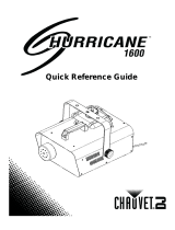 CHAUVET DJ Hurricane 1600 instrukcja obsługi