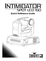 CHAUVET DJ Intimidator Spot LED 150 instrukcja obsługi