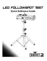 CHAUVET DJ Led FollowSpot 75ST Instrukcja obsługi