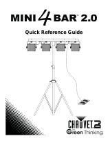 CHAUVET DJ Mini 4BAR 2.0 instrukcja obsługi