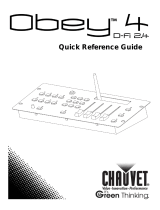 CHAUVET DJ Obey 4 D-Fi 2.4 instrukcja
