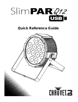 CHAUVET DJ SlimPACK Q12 USB instrukcja obsługi