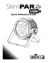 CHAUVET DJ SlimPACK Q6 USB instrukcja obsługi