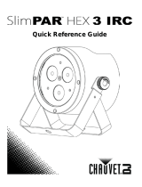 CHAUVET DJ SlimPAR Hex 3 IRC instrukcja obsługi