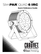 Chauvet SlimPAR QUAD 6 IRC instrukcja obsługi