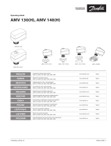 Danfoss AMV 130, AMV 140, AMV 130 H, AMV 140 H Instrukcja obsługi