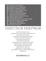 DeDietrich DHD7261B Instrukcja obsługi