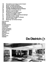 De Dietrich PLATINUM DHT1146X Instrukcja obsługi