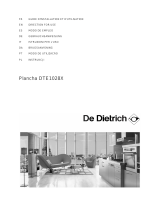 De Dietrich DTE1028X Instrukcja obsługi