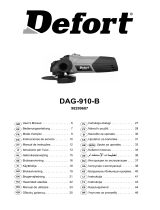 Defort DAG-910-B Instrukcja obsługi