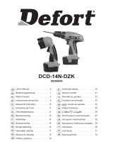 Defort DCD-14N-DZK Instrukcja obsługi
