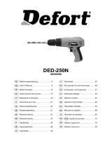 Defort DED-250N Instrukcja obsługi