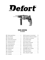 Defort DID-955N Instrukcja obsługi