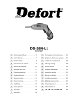 Defort DJS-505-B Instrukcja obsługi
