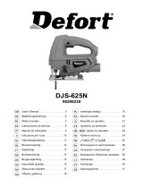 Defort DJS-625N Instrukcja obsługi