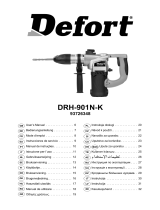 Defort DRH-901N-K Instrukcja obsługi