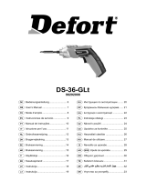 Defort DS-36-GLt Instrukcja obsługi
