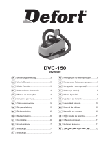 Defort DVC-150 Instrukcja obsługi