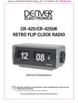 Denver Electronics CR-425UK Instrukcja obsługi