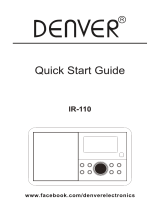 Denver IR-110 Instrukcja obsługi